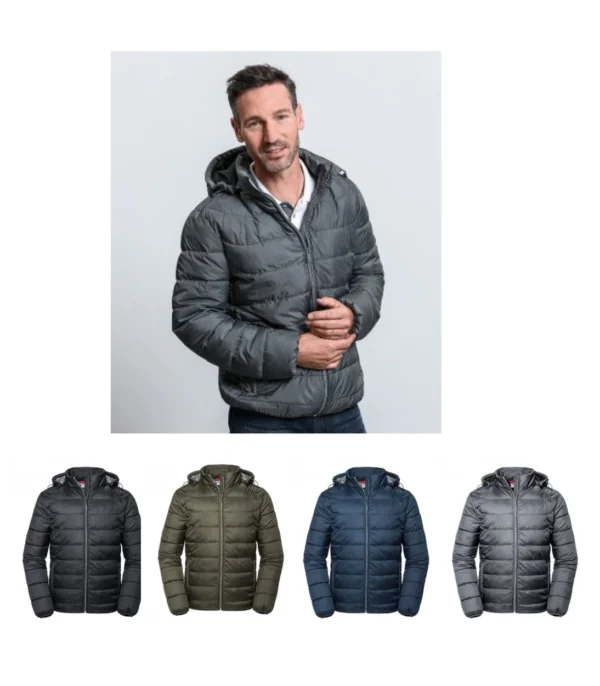 Russell 440M Hooded Nano Padded Jacket